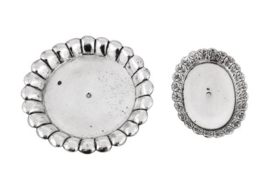 Lot 273 - Two late 19th / early 20th century Ottoman Turkish 900 standard silver dishes, Tughra of Sultan Abdul Hamid II (1876-1909)