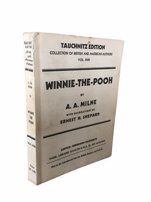 Lot 608 - Milne (A.A.) Winnie the Pooh. Signed by the Author and Illustrator.