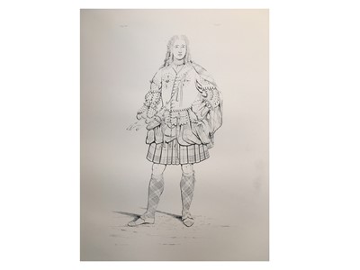 Lot 570 - Scottish interest: Stuart (John Sobieski Stolberg).The Costume of the Clans