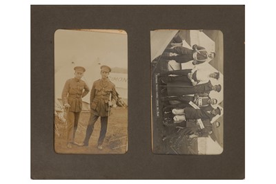 Lot 122 - Photographic Albums, Military scenes, 1913-1916, 1962