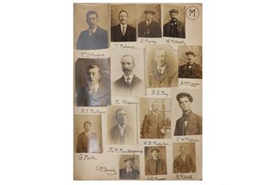 Lot 109 - Various Photographers Album - A London Police Mugshot Archive, 1895-1916