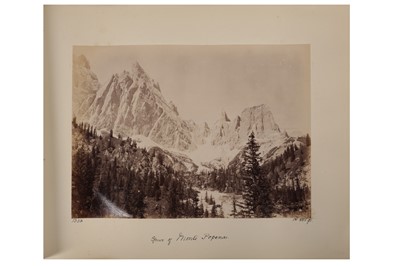 Lot 90 - Photograph Album, Switzerland, 1891
