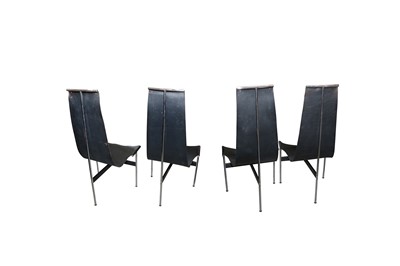 Lot 198 - KATAVOLOS, LITTELL & KELLEY, A SET OF FOUR 'T CHAIRS'