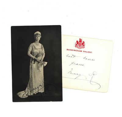 Lot 1190 - Mary of Teck, Queen Consort