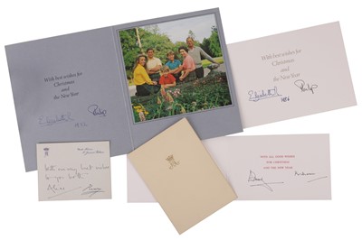 Lot 1197 - Royal Christmas Cards