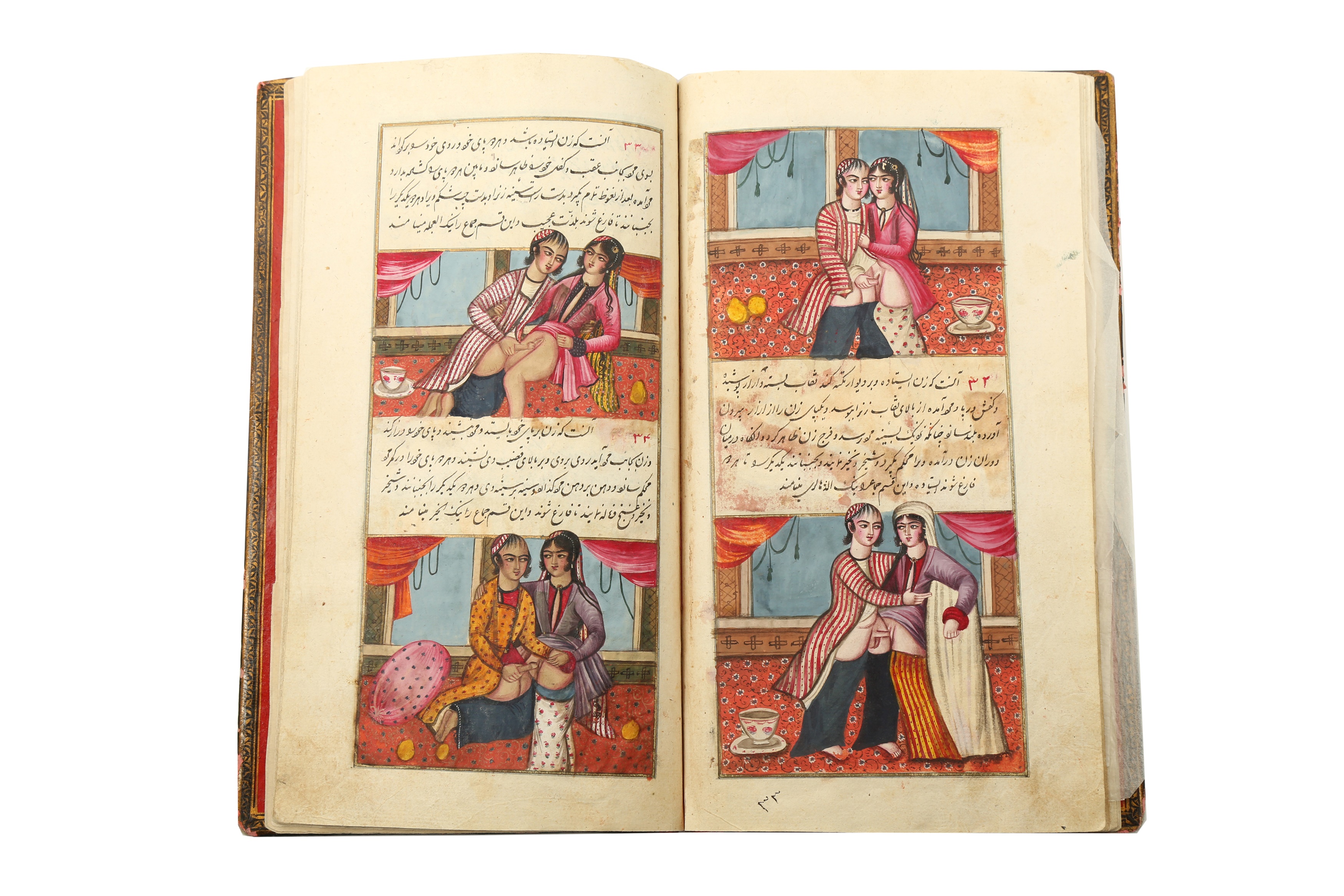 Lot 256 - AN ILLUSTRATED EROTIC MANUSCRIPT: THE BOOK