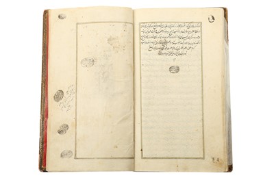 Lot 256 - AN ILLUSTRATED EROTIC MANUSCRIPT: THE BOOK OF ALFIEH AND SHARDUYEH