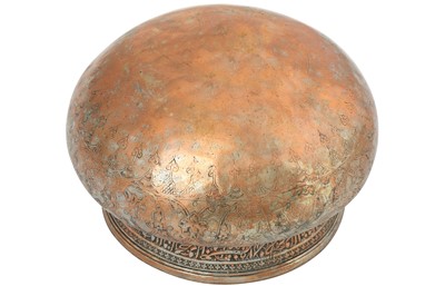 Lot 103 - A TINNED COPPER BOWL
