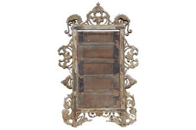 Lot 98 - A MID 18TH CENTURY ENGLISH CARVED ROCOCO FRAME FORMERLY IN THE ROYAL COLLECTION, BUCKINGHAM PALACE