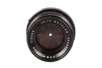 Lot 175 - A Leitz 50mm f/2 Summicron Lens