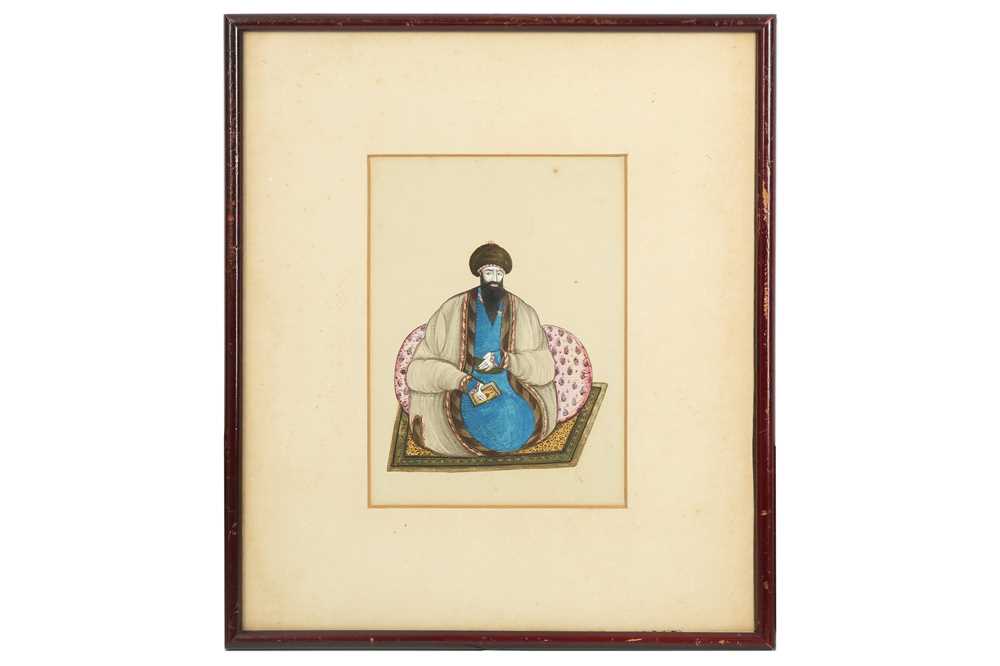 Lot 173 - A PORTRAIT OF A MEMBER OF THE RELIGIOUS ELITE