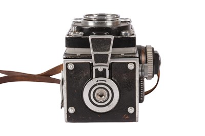 Lot 123 - A Metered Rolleiflex 3.5 F TLR Camera