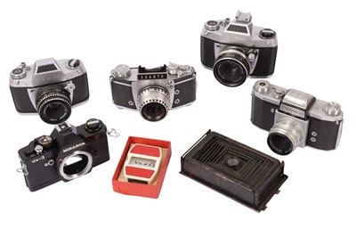 Lot 244 - A Group of SLRs
