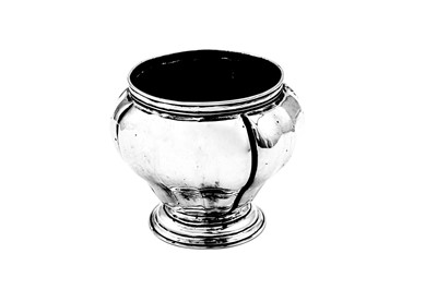 Lot 408 - An early 18th century Maltese silver sugar bowl base, circa 1720-30