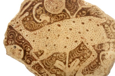 Lot 307 - A GROUP OF ISLAMIC POTTERY SHARDS