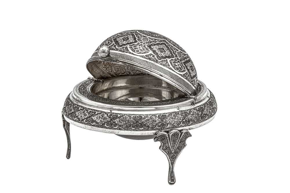 Lot 307 - A mid-20th century Iranian (Persian) silver