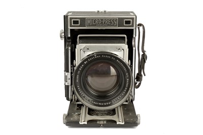 Lot 109 - A M.P.P. 5 x 4 Micro Press Camera