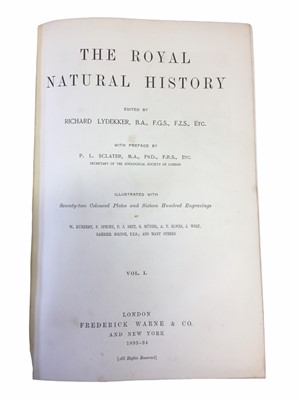 Lot 633 - Lydekker (Richard, ed.) The Royal Natural History