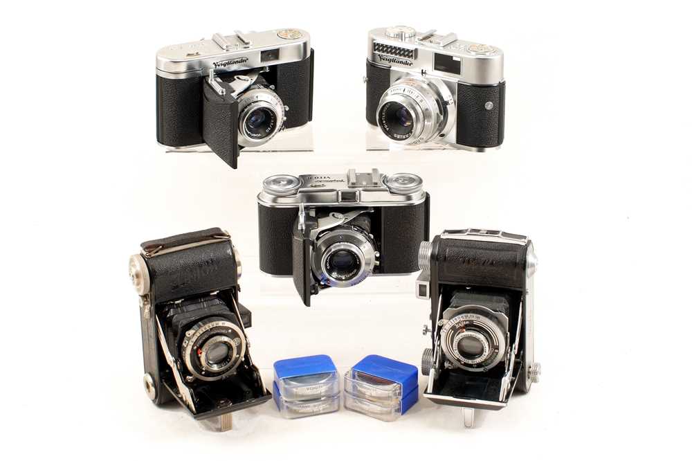 Lot 168 - Voigtlander & Other 35mm Cameras.