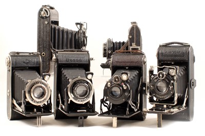 Lot 90 - Group of Folding Cameras.