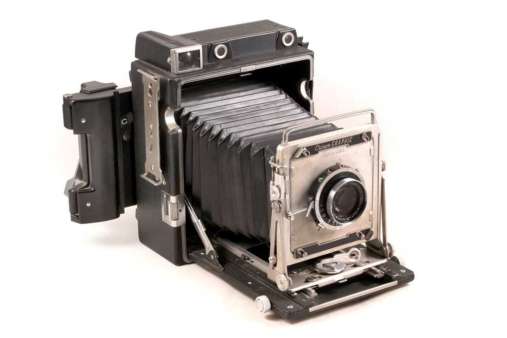 Lot 107 - Graflex Crown Graphic Special 5x4 Camera.