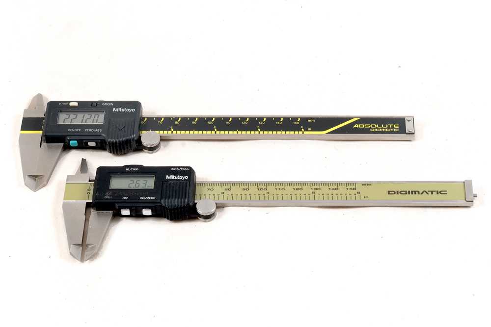 Lot 310 - 2 Mitutoyo Digital Micrometers.