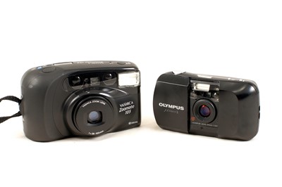Lot 152 - Olympus Mju 1 & Yashica Compact Cameras.