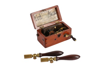 Lot 241 - A VICTORIAN POCKET-SIZED ELECTRIC SHOCK MACHINE