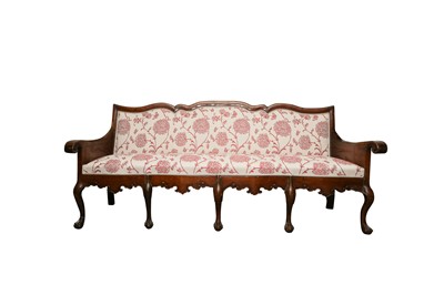 Lot 649 - A CHINESE SOFA.