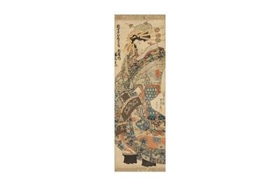 Lot 549 - JAPANESE WOODBLOCK PRINTS BY KUNISADA (1786-1865).
