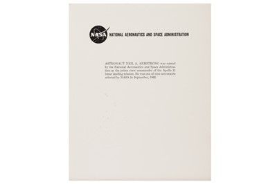 Lot 1223 - Apollo 11.- Neil Armstrong, Buzz Aldrin & Michael Collins