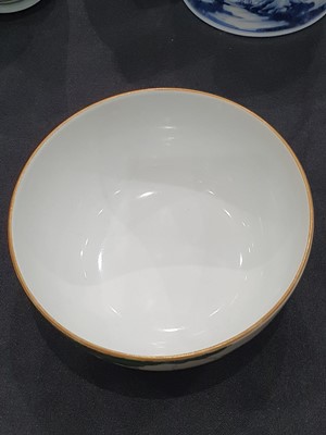 Lot 83 - A CHINESE FAMILLE ROSE BOWL.