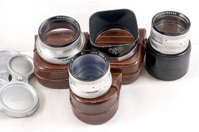 Lot 339 - Collection of Leica & Rolleiflex Accessories.