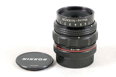 Lot 201 - Rare Macro Nikkor 12cm f6.3 Lens, L39 Screw Mount.