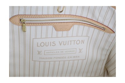 Lot 370 - Louis Vuitton Damier Azur Neverfull MM