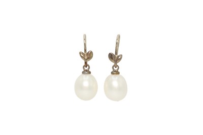 Lot 386 - Tiffany & Co Paloma Picasso Drop Pierced Earrings