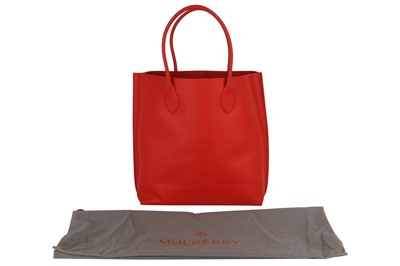 Lot 44 - Mulberry Red Blossom Shopping Tote