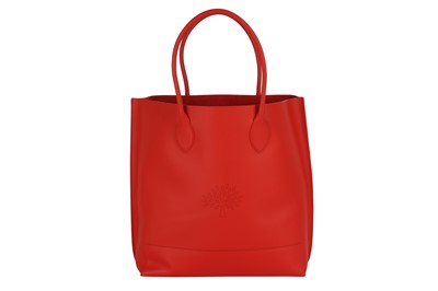 Lot 44 - Mulberry Red Blossom Shopping Tote