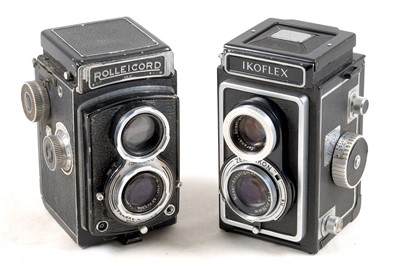 Lot 128 - Rolleicord, Zeiss & Three Other TLRs.