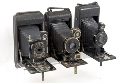 Lot 103 - Group of Kodak & Other Folding Cameras.