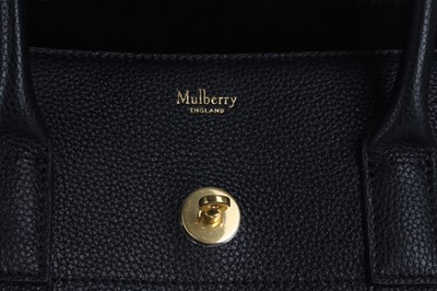 Lot 322 - Mulberry Black Small Classic Bayswater Bag