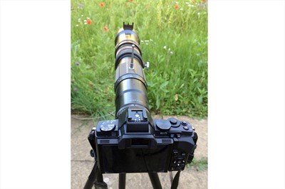 Lot 205 - Uncommon Vivitar 600mm Pre-Set T-mount Telephoto Lens.