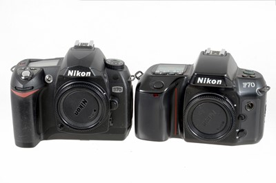 Lot 262 - Nikon Digital & Film Items, inc Sigma 28-300mm D.
