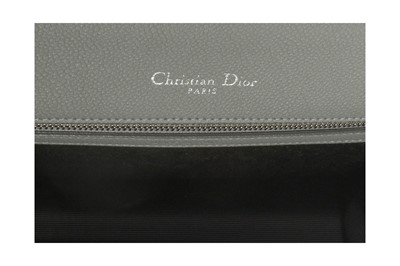 Lot 80 - Christian Dior Grey Medium Diorama Bag