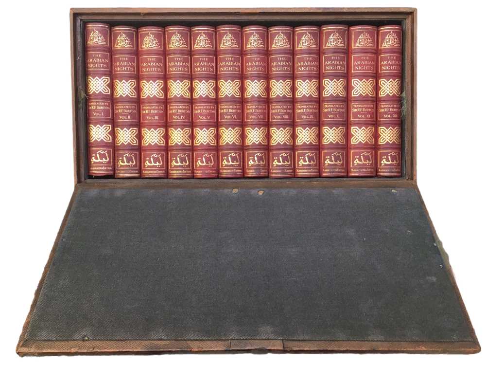 Lot 527 - Burton: The Book of the Thousand Nights and a Night.: original box