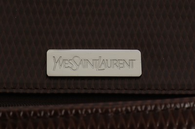 Lot 186 - Yves Saint Laurent Brown Flap Shoulder Bag
