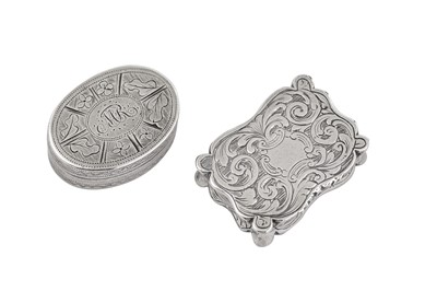 Lot 31 - A Victorian sterling silver vinaigrette, Birmingham 1845 by William and Edward Turnpenny