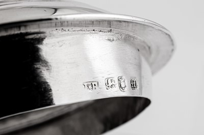 Lot 690 - A George III sterling silver cup and cover, London 1767 by James Baker (probably)