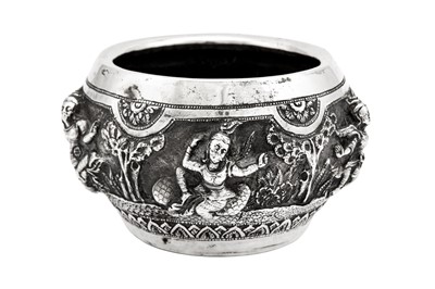 Lot 161 - An early 20th century Anglo – Indian unmarked silver bowl, Lucknow circa 1910