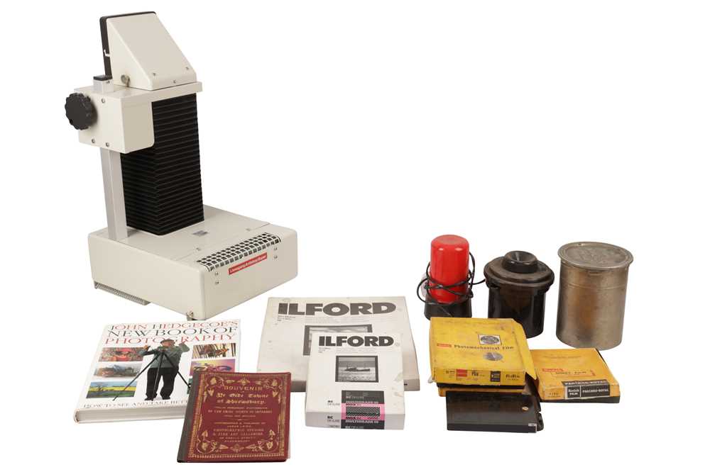 Lot 370 - A Selection of Darkroom Equipment & Paper Stock